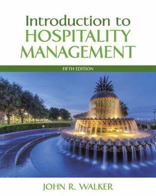 Introduction to Hospitality Management 0134151909 Book Cover