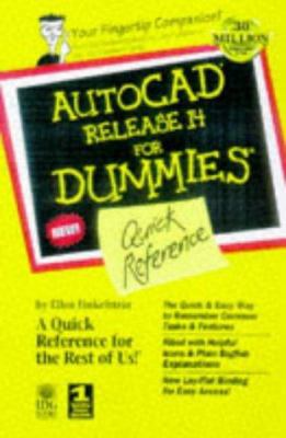 Autocad Release 14 for Dummies: Quick Reference 0764503162 Book Cover