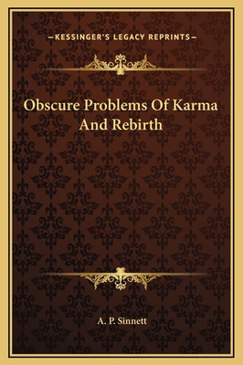 Obscure Problems Of Karma And Rebirth 1169192521 Book Cover