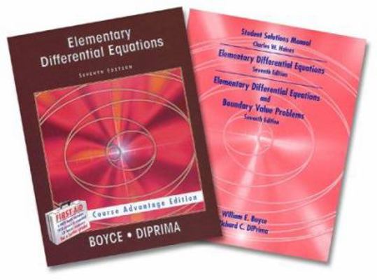 Elementary Differential Equations, Textbook and... 047165499X Book Cover