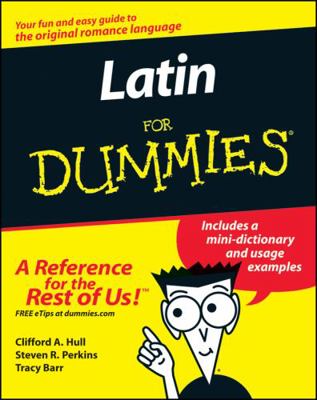 Latin for Dummies 076455431X Book Cover
