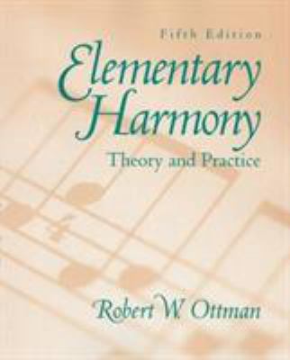 Elementary Harmony: Theory and Practice with CD 0137755031 Book Cover