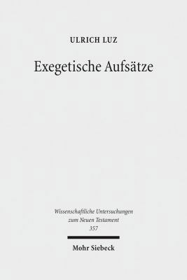 Exegetische Aufsatze [German] 3161535367 Book Cover
