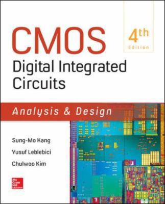 CMOS Digital Integrated Circuits Analysis & Design 0073380628 Book Cover