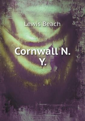 Cornwall N. y 5518669224 Book Cover