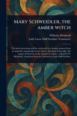 Mary Schweidler, the Amber Witch 1022959301 Book Cover