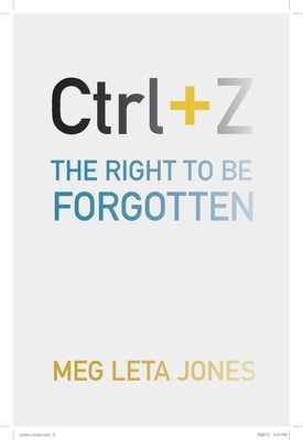 Ctrl + Z: The Right to Be Forgotten 1479881708 Book Cover