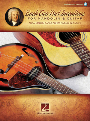Bach Two-Part Inventions for Mandolin & Guitar:... 1480372110 Book Cover