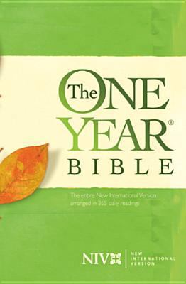 One Year Bible-NIV: Entire Bible Arranged in 36... 0842324569 Book Cover