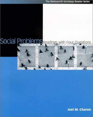 Social Problems: Readings with Four Questions (... 0534514065 Book Cover