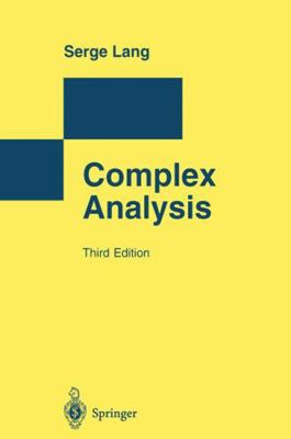 Complex Analysis (Monographs in Computer Science) 3540780599 Book Cover