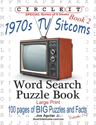 Circle It, 1970s Sitcoms Facts, Book 2, Word Se... [Large Print] 1950961001 Book Cover