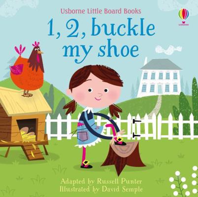 1, 2, Buckle my Shoe (Usborne Baby Board Books)... 147498360X Book Cover