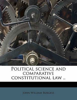 Political Science and Comparative Constitutiona... 1172897913 Book Cover