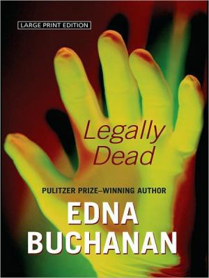 Legally Dead (Thorndike Press Large Print Myste... [Large Print] 141041065X Book Cover