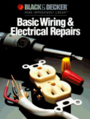 Basic Wiring & Electric Repair 0865737142 Book Cover