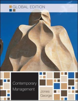 Contemporary Management. Gareth R. Jones, Jenni... 1308258275 Book Cover