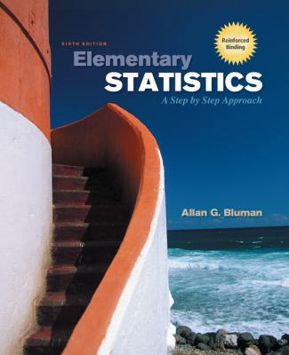 Bluman, Elementary Statistics: A Step by Step A... 0073271608 Book Cover