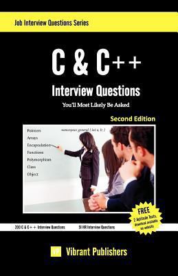 C & C++ Interview Questions You'll Most Likely ... 1453709665 Book Cover