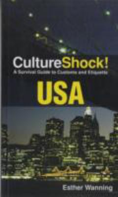 CultureShock! USA: A Survival Guide to Customs ... 0761455035 Book Cover