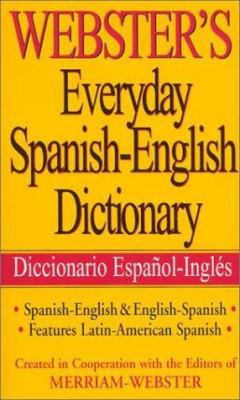 Webster's Everyday Spanish-English Dictionary 1892859335 Book Cover