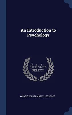 An Introduction to Psychology 1340258285 Book Cover