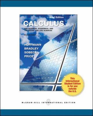 Calculus for Business, Economics, and the Socia... 007131797X Book Cover