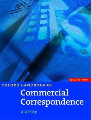Oxford Handbook of Commercial Correspondence, N... 0194572137 Book Cover