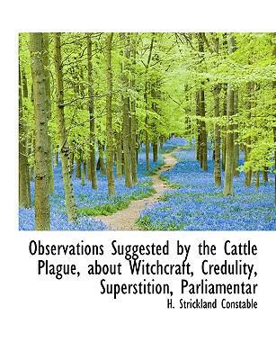 Observations Suggested by the Cattle Plague, ab... 111385121X Book Cover