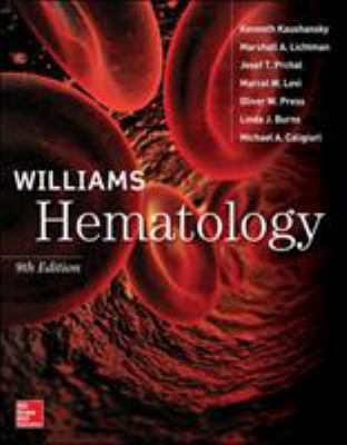 Williams Hematology, 9e 0071833005 Book Cover