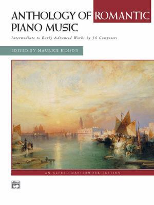 Anthology of Romantic Piano Music: Intermediate... B00A2PGDN6 Book Cover