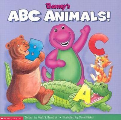 Barney's ABC Animals ! 1570644535 Book Cover