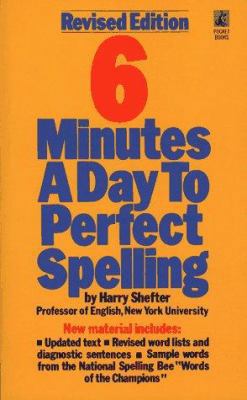 Six Minutes a Day to Perfect Spelling 0671688960 Book Cover
