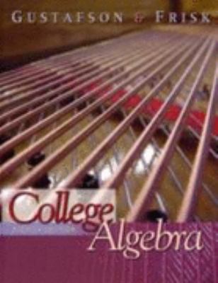 College Algebra [With CDROM and Infotrac] 053440068X Book Cover