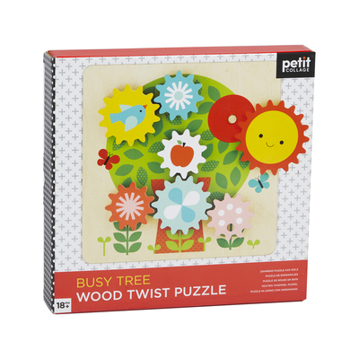 Busy Tree Wooden Twist Puzzle B08W2W4H78 Book Cover