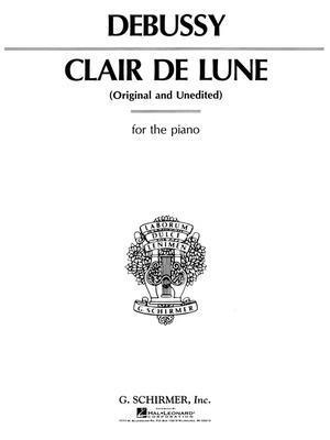 Clair de Lune: Piano Solo 0793553016 Book Cover