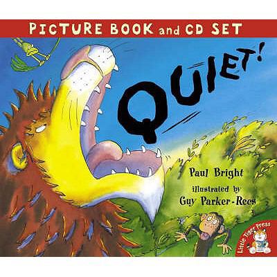 Quiet! (Book & CD) 1845062388 Book Cover