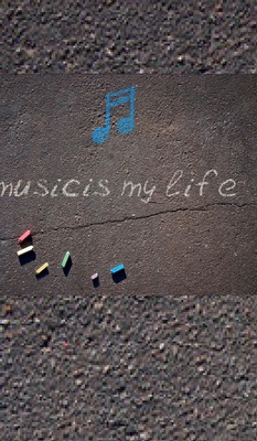 music is my life Creative Blank Journal: music ... 1714298612 Book Cover