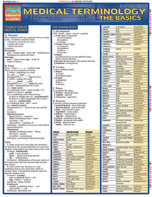 Medical Terminology: The Basics: A Quickstudy L... 1572225386 Book Cover