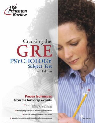 Cracking the GRE Psychology Subject Test 0375764925 Book Cover