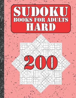 Sudoku books for adults hard: 200 Sudokus from ... B086PPCKMG Book Cover