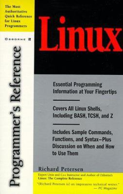 Linux Programmer's Reference 0078825873 Book Cover