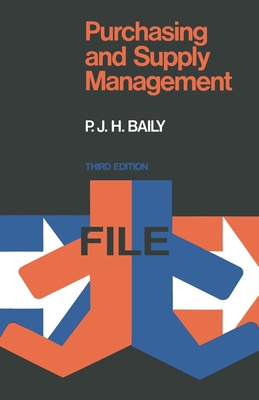 Purchasing and Supply Management 0412115700 Book Cover
