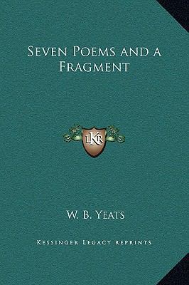Seven Poems and a Fragment 116917809X Book Cover