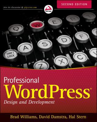 Professional WordPress: Design and Development 111844227X Book Cover