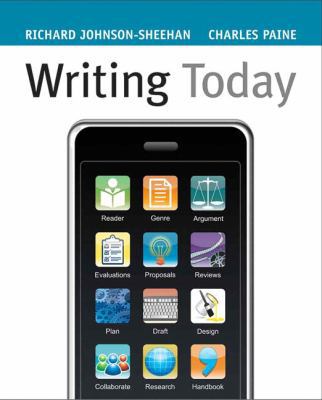 Writing Today Johnson- Sheehan (Writing Today J... B007C3OXQU Book Cover