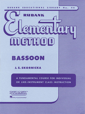 Rubank Elementary Method: Bassoon 1423444167 Book Cover