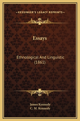 Essays: Ethnological And Linguistic (1861) 1169299067 Book Cover