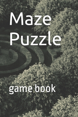 Maze Puzzle: game book B0BMT7LJLX Book Cover