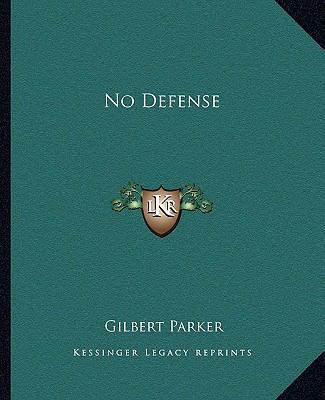 No Defense 1162676191 Book Cover